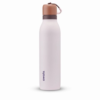 Owala 24oz FreeSip® Twist Water Bottles Pink | VRFIYU620